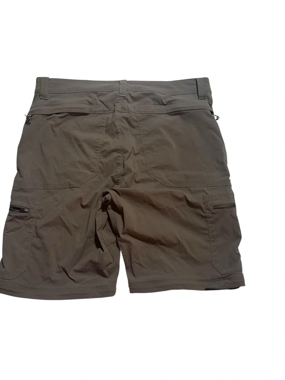 L.L.Bean Cresta Hiking Cargo Shorts Men’s 34 Brown Nylon Spandex 11”